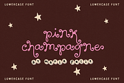 PINK CHAMPAGNE | CURLY SWIRLY FONT, a Handwritten Font by Maria Feliz Fonts (Thumbnail 2 of 10)
