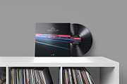 Vinyl Record Mockup 4, a Packaging Mockup by KIPET (Thumbnail 11 of 15)