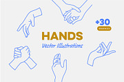 Hands & Shapes, an Illustration by pkahraman (Thumbnail 1 of 4)