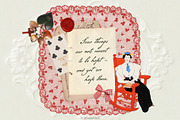 Maison Rouge – Vintage Red Ephemera, an Object Graphic by alenaganzhela (Thumbnail 6 of 9)