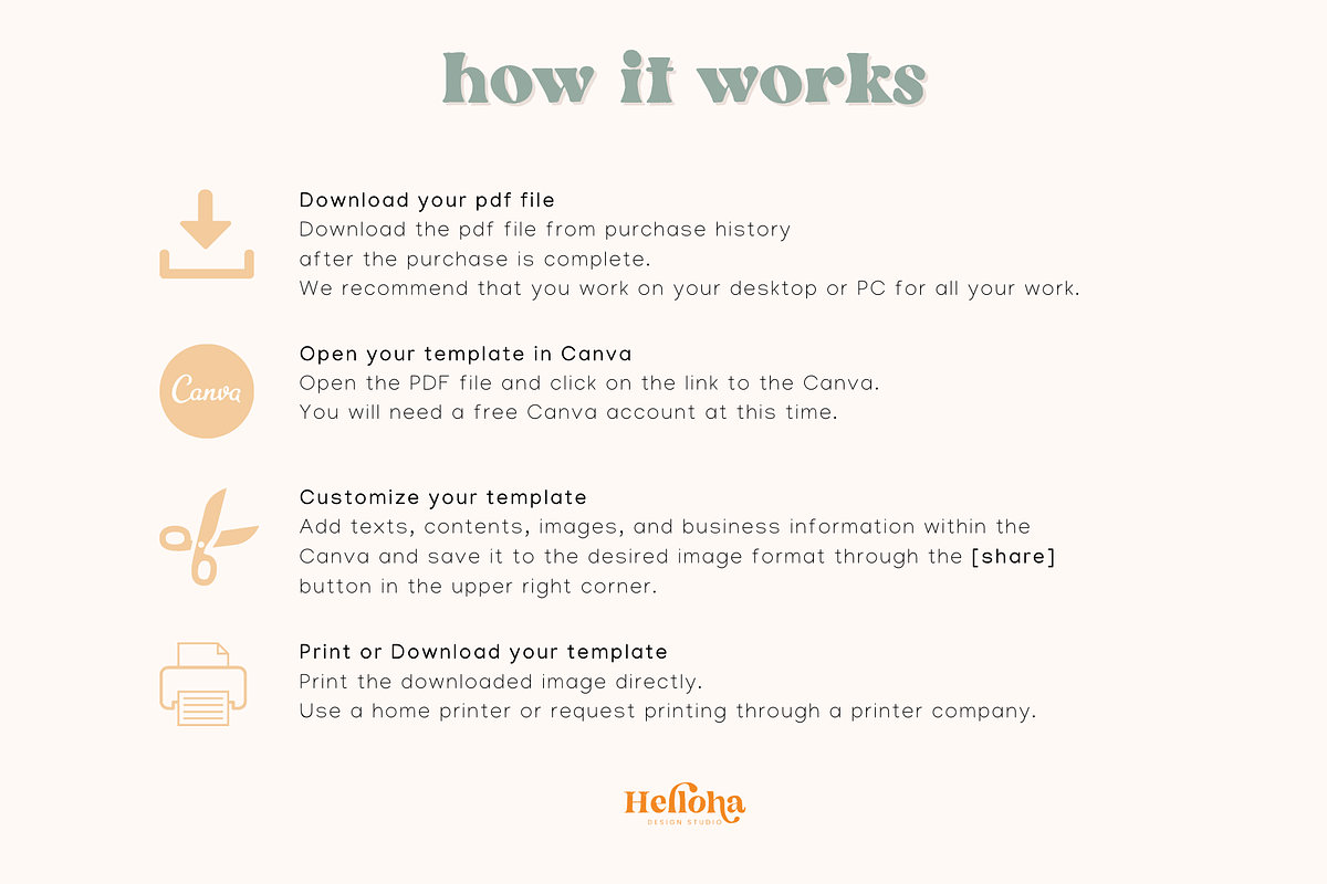 Thank you Card Business Template, a Marketing Template by Hellohastore (Photo 8 of 8)