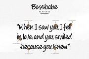 Bossbabe – Modern Calligraphy Fonts, a Script Font by RedyStudio (Thumbnail 5 of 9)
