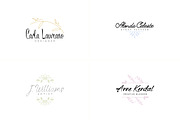 20 Minimal and Elegant Logos | -50%, a Branding & Logo Template by VP Fonts (Thumbnail 2 of 8)