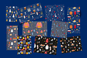 Cozy Winter. Clipart, pattern set, an Illustration by Mariart_i (Thumbnail 5 of 6)