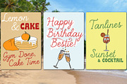 Chunky Kitchen Font Duo, a Handwritten Font by deadlock studio (Thumbnail 5 of 14)