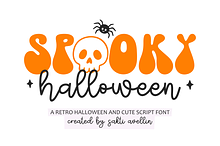 Spooky Halloween - Cute Script Font