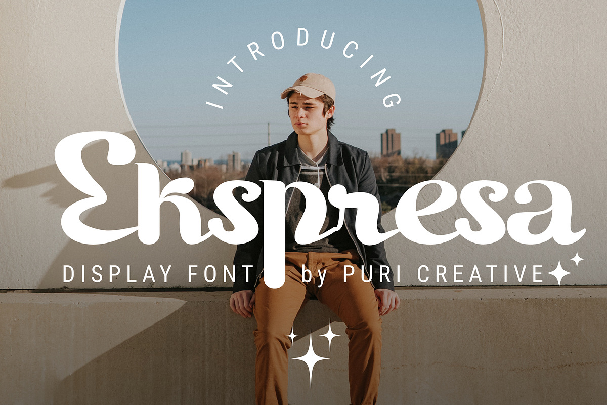 Ekspresa - Handwritten Display Font, a Handwritten Font by PuriCreative (Photo 1 of 10)