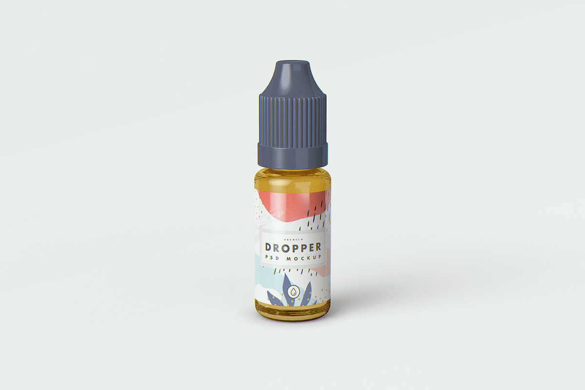 Vape Dropper Bottle MockUp, a Cups & Container Mockup by coloformia (Photo 2 of 14)