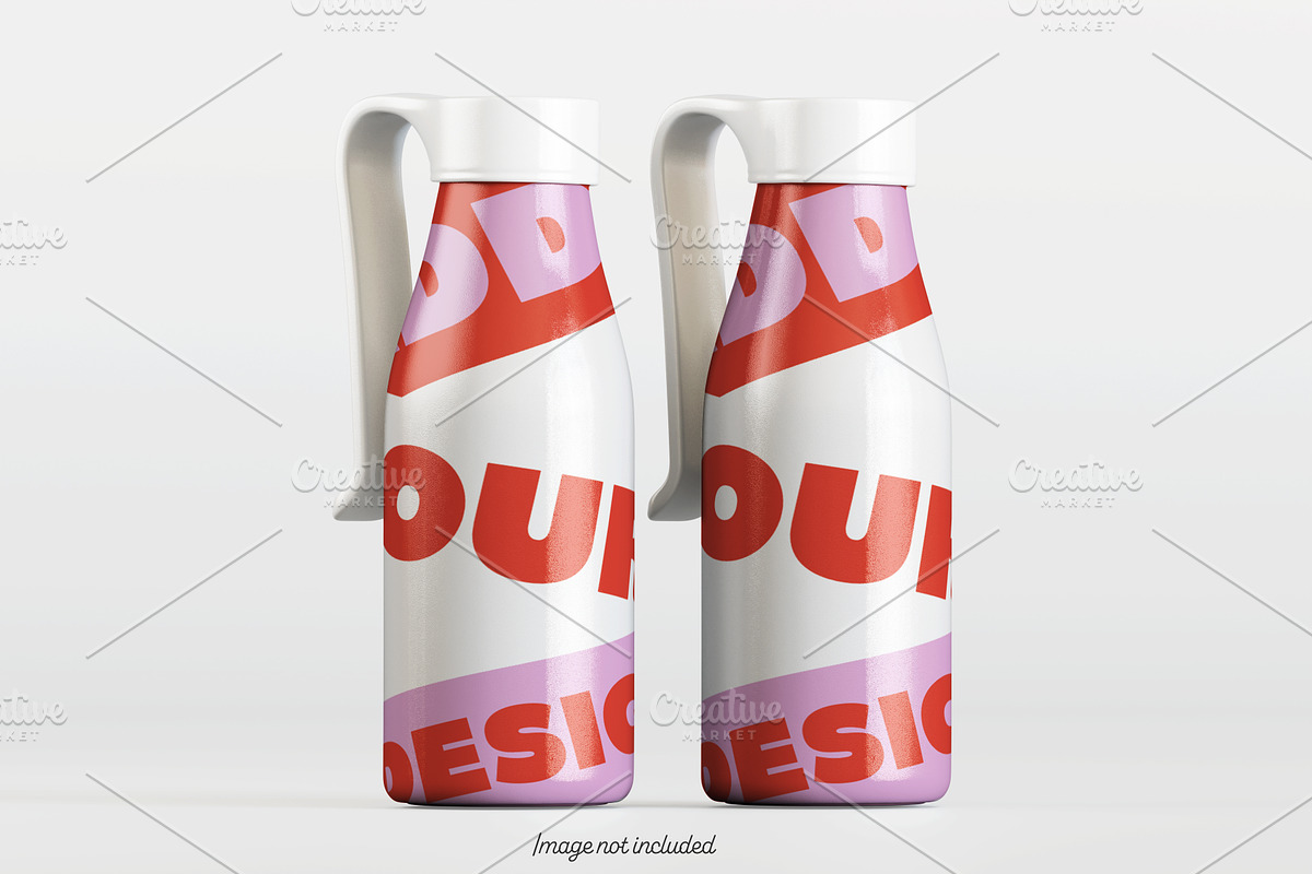 Water bottle mockup bundles, a Cups & Container Mockup by Ambo Ampeng (Photo 11 of 32)