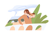 Abnormal weather conditions set, a Person Illustration by Good Studio (Thumbnail 10 of 11)