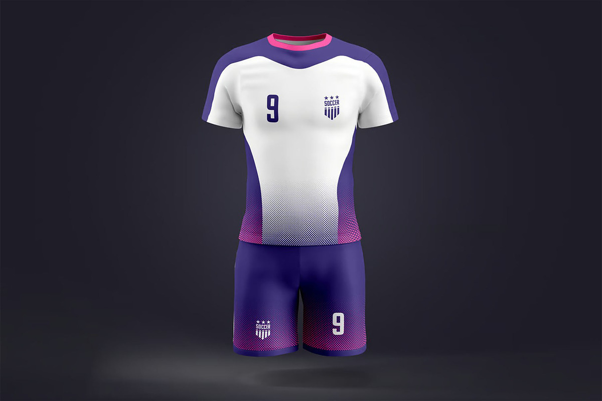 Soccer Uniform Mock-up, an Apparel Mockup by zippypixelstudio (Photo 8 of 11)