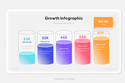 Growth Infographic PowerPoint, a Presentation Template by Pixslides (Thumbnail 3 of 7)
