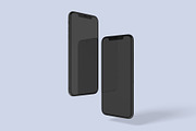 iPhone X Mockup #4, an iPhone Mockup by Seven Lights (Thumbnail 2 of 5)