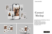 Carousel Mockup, a Social Media Template by lamorastudio (Thumbnail 1 of 12)