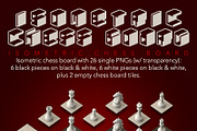 Modular 3D Chess Board (Isometric), a Graphic by ARTOMATIC (Thumbnail 2 of 5)