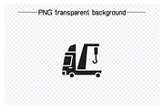 To Truck Van Pickup Car Icons Set, a Transportation Illustration by Designfour (Thumbnail 4 of 7)