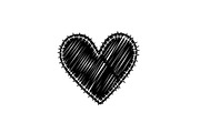 Stitched Heart Silhouette Vector Bun, an Illustration by Designs_River (Thumbnail 37 of 41)
