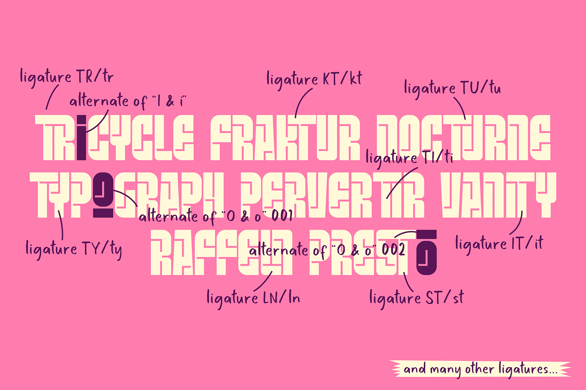 Pairich, a Sans Serif Font by 24Design Studios (Photo 6 of 8)