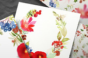 4-in-1 Watercolor Christmas Set, a Card Template by Karma (Thumbnail 34 of 34)