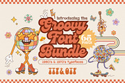 The Groovy Font Bundle - 65 Fonts!, a Script Font by HipFonts (Thumbnail 1 of 12)