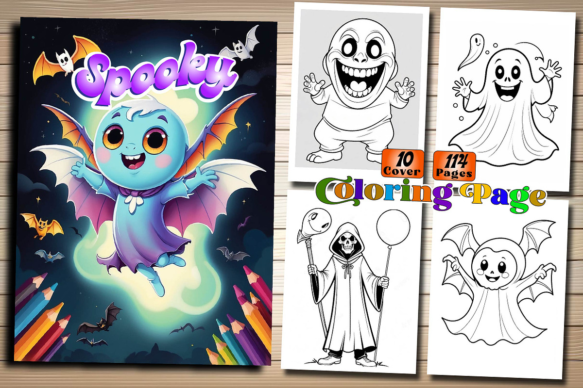 Spooky Coloring Pages For Kids, an Arts & Entertainment Photo by Wow Magic