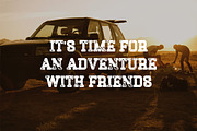 Slab Soldier Textured Font, a Slab Serif Font by UICreative (Thumbnail 2 of 12)