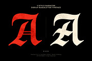 Devonxa - Modern Blackletter Font, a Blackletter Font by Typia Nesia (Thumbnail 6 of 12)
