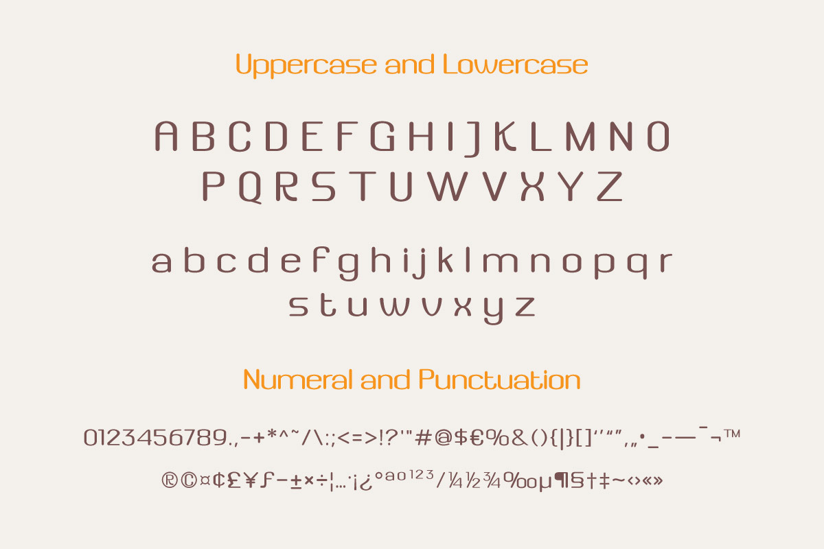 Unayra - Display Font, a Sans Serif Font by trabaskriya (Photo 8 of 8)