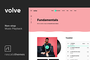 Volve - Creative Music Artist Theme, a WordPress Template by Rascals Themes (Thumbnail 3 of 3)