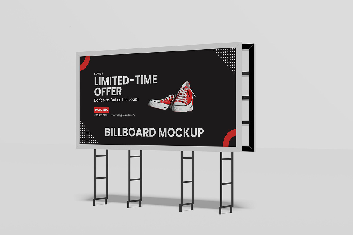 Billboard Mockup, a Print Template by safrizalstudio (Photo 2 of 4)