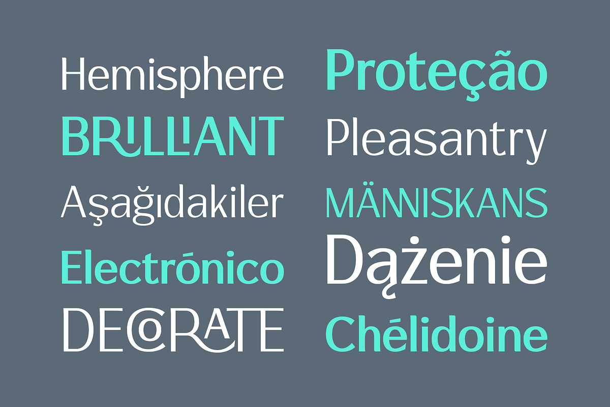 Verstyle | A Versatile Sans Serif, a Sans Serif Font by Ayca Atalay (Photo 7 of 15)