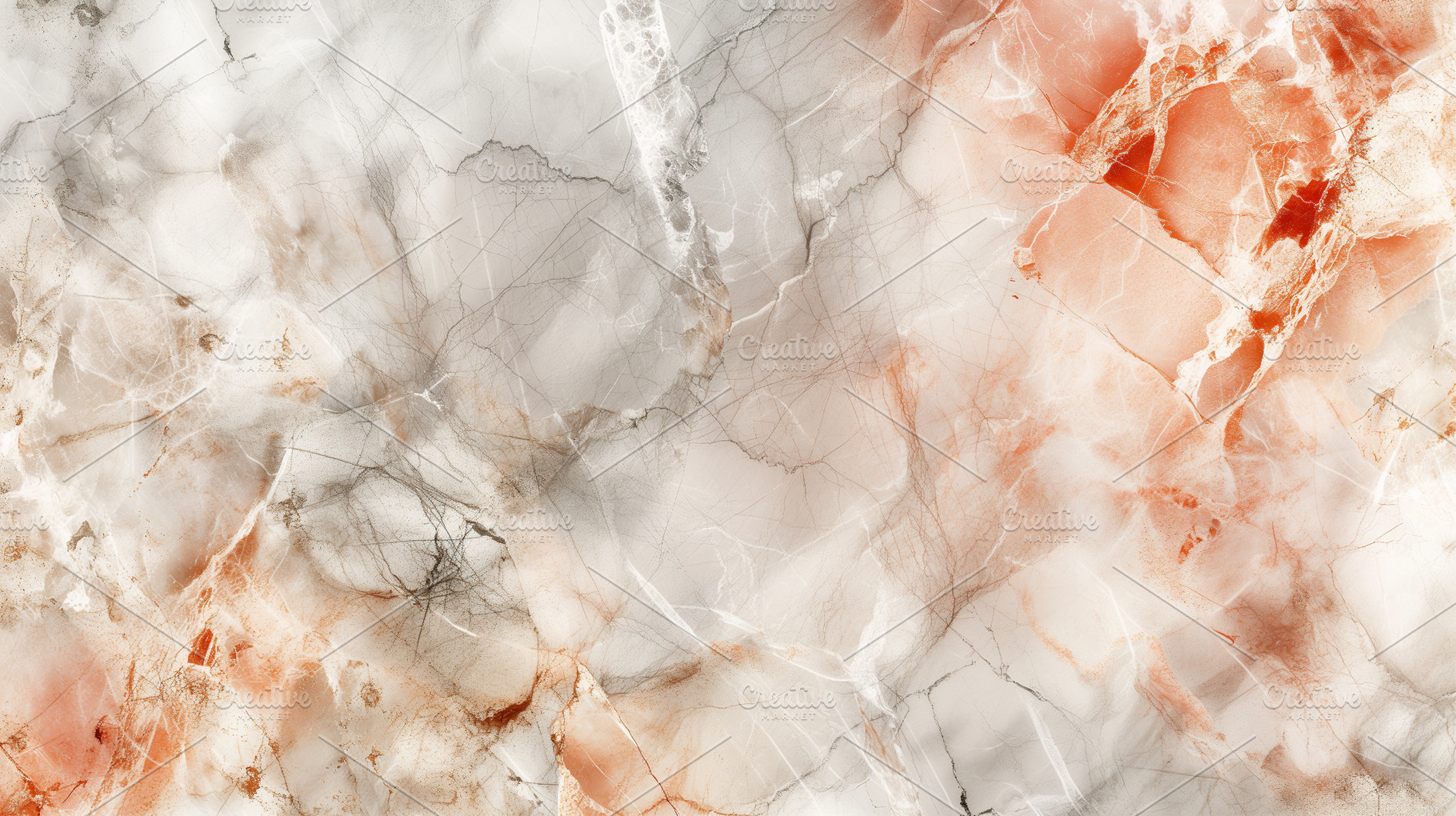 Gray and orange marble surface, a Background Photo by MistyDay