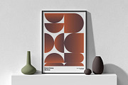 Poster Frame Mock-up, an Advertising Mockup by Se٧enStudio (Thumbnail 13 of 16)