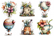 Watercolor Birthday Tropics Clipart, an Illustration by Daily.Designs (Thumbnail 8 of 8)