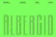 Albercio Ascii, a Sans Serif Font by Craft Supply Co. (Thumbnail 1 of 8)