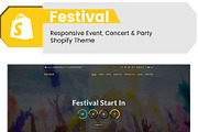 Festival - Section Shopify Theme, a Shopify Template by ThemeTidy Shopify Agency (Thumbnail 2 of 3)
