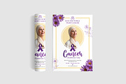 Cancer Awareness Poster Template PSD, a Flyer Template by zahidhossainalif (Thumbnail 3 of 3)