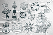 Nautical Set, an Illustration by Bromz Studio (Thumbnail 2 of 4)