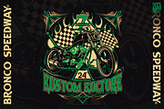 BRONCO SpeedWay, a Serif Font by inumocca_type (Thumbnail 5 of 9)