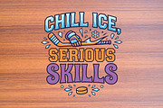 Hockey T-Shirt Design Collection, an Object Graphic by abu67222 (Thumbnail 2 of 3)
