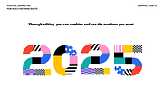 Playful Geometric for Digits, an Object Graphic by Studio Mei Design (Thumbnail 4 of 5)