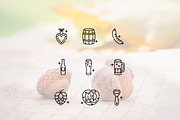Oktoberfest Line Icons, an Outline Icon by Lyolya Profitrolya (Thumbnail 2 of 2)