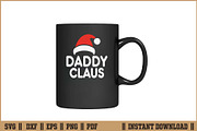Daddy Claus T-Shirt SVG Design, a Seasonal Illustration by Handy Arts Studio (Thumbnail 3 of 3)