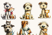 Quirky Dog and Cat Friendship, an Animal Illustration by Design Scotch (Thumbnail 4 of 9)