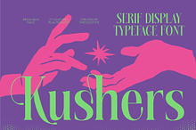 Kushers Modern Serif Display Font