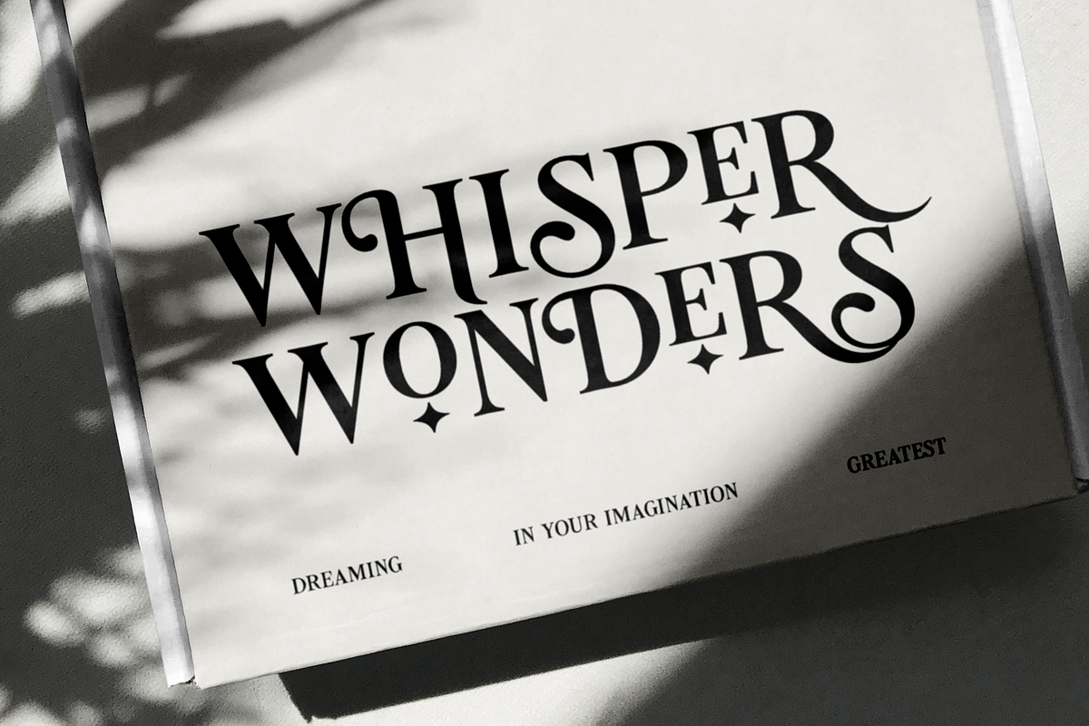 Tiramisu Sausage Rolls Serif, a Serif Font by Viswell (Photo 9 of 11)