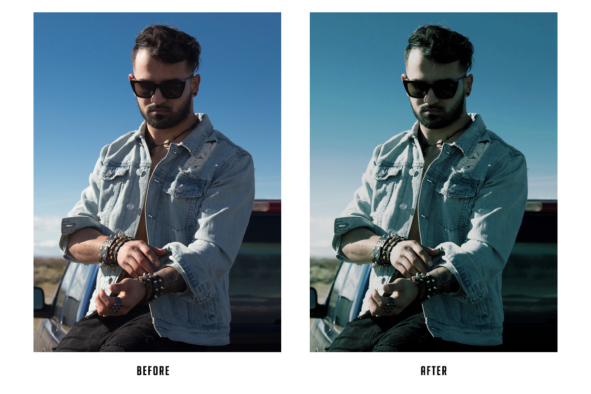 24 Street Style Photoshop Actions, an Action Add-On by Light Hero Studios (Photo 10 of 24)
