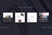 ANIMATED Instagram Posts-Boho chic, a Social Media Template by CreativeFolks (Thumbnail 5 of 7)