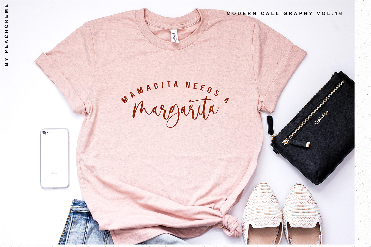 Bonjour // Modern Calligraphy preview 6