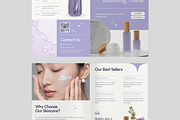 Product Skincare Bifold Brochure, a Brochure Template by Annora Studio (Thumbnail 6 of 6)
